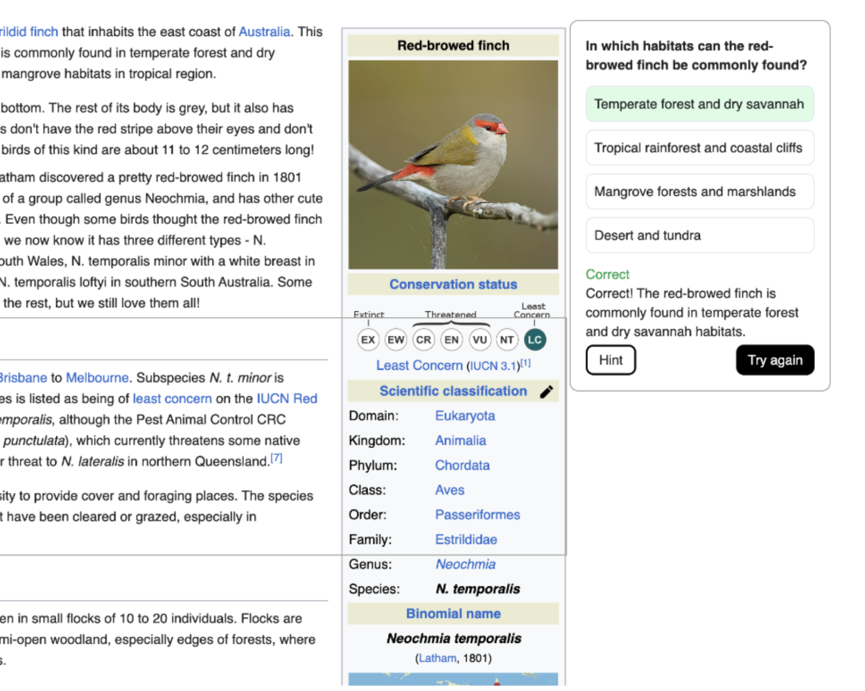 Wiki-Learn: Prototyping LLM-enhanced wikipedia learning experience